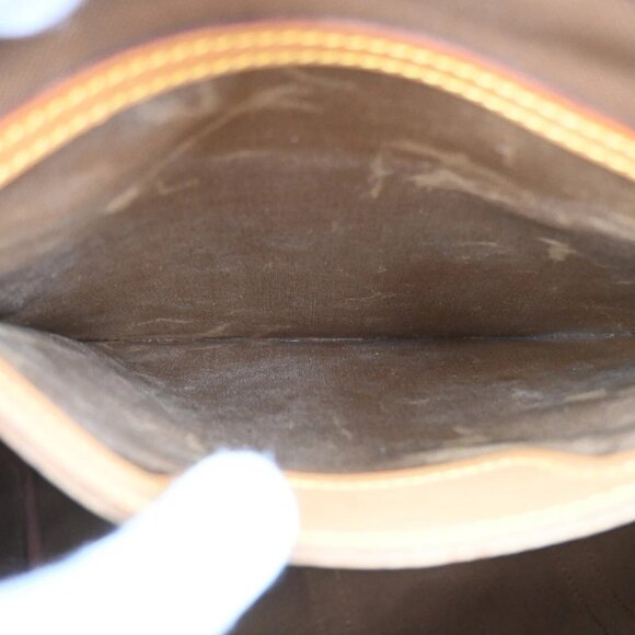 LOUIS VUITTON Flanerie 45 Shoulder Bag Monogram Leather Brown - Picture 14 of 14